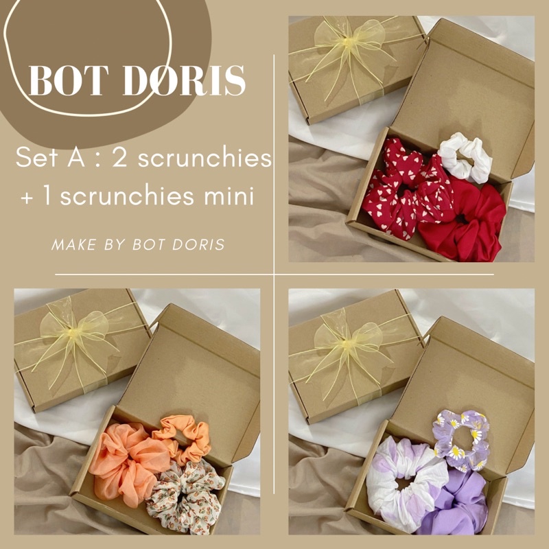 Box Scrunchies - Quà tặng sinh nhật cho bạn nữ