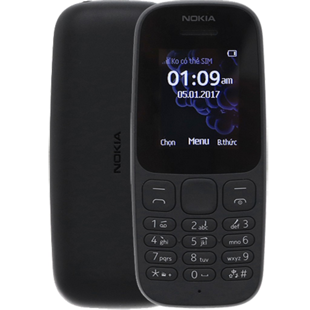 Điện Thoại Nokia 105 1 Sim - Hãng Phân Phối Chính Thức Fpt | BigBuy360 - bigbuy360.vn