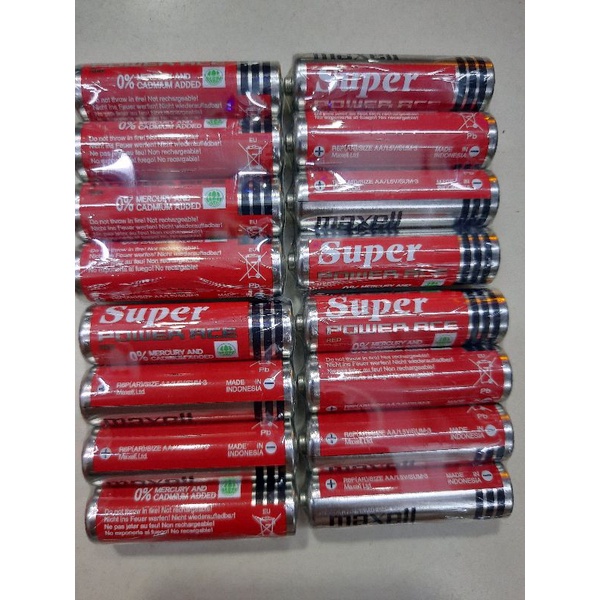 Vĩ 4 viên Pin Maxcell AA chính hãng