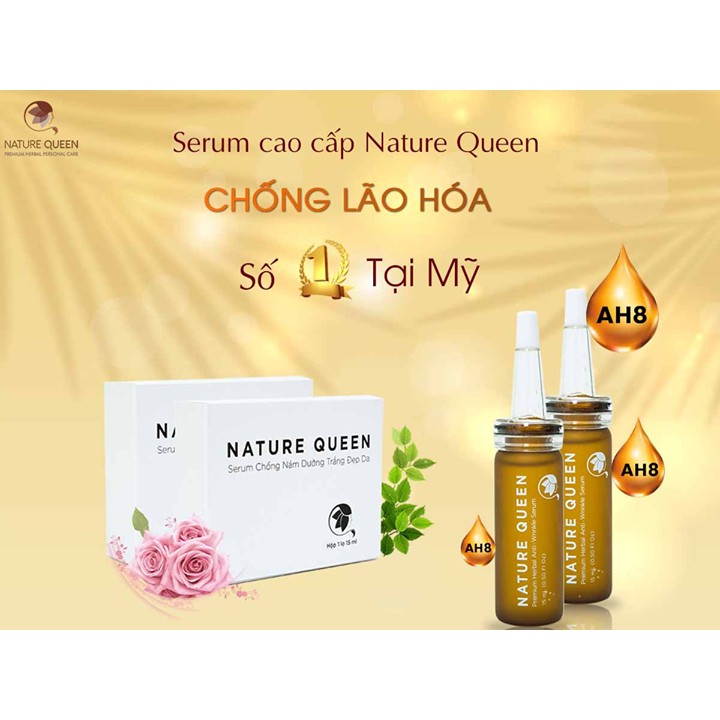 Serum chống nám dưỡng trắng đẹp da Nature Queen