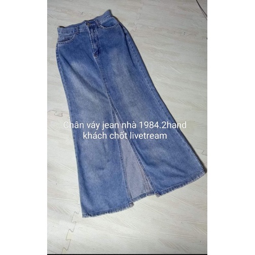 Chân váy jean hàng 2hand
