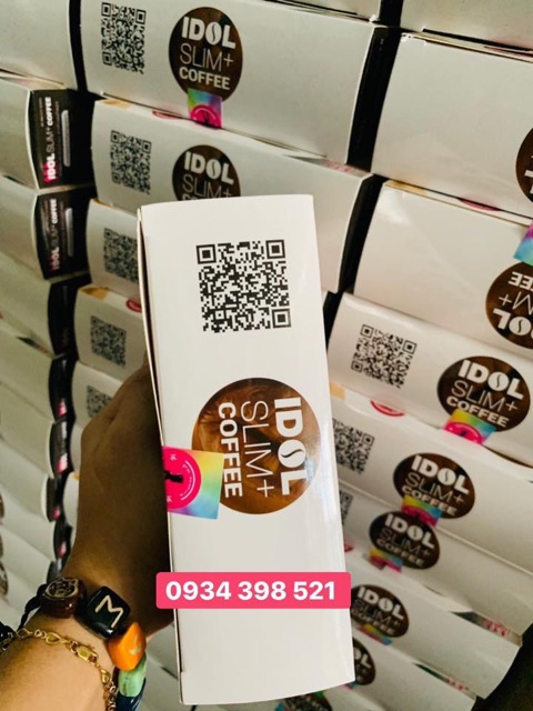 [HÀNG CHUẨN MẪU MƠIS ĐỦ 2 TEM] CÀ PHÊ GIẢM CÂN IDOL SLIM COFFEE