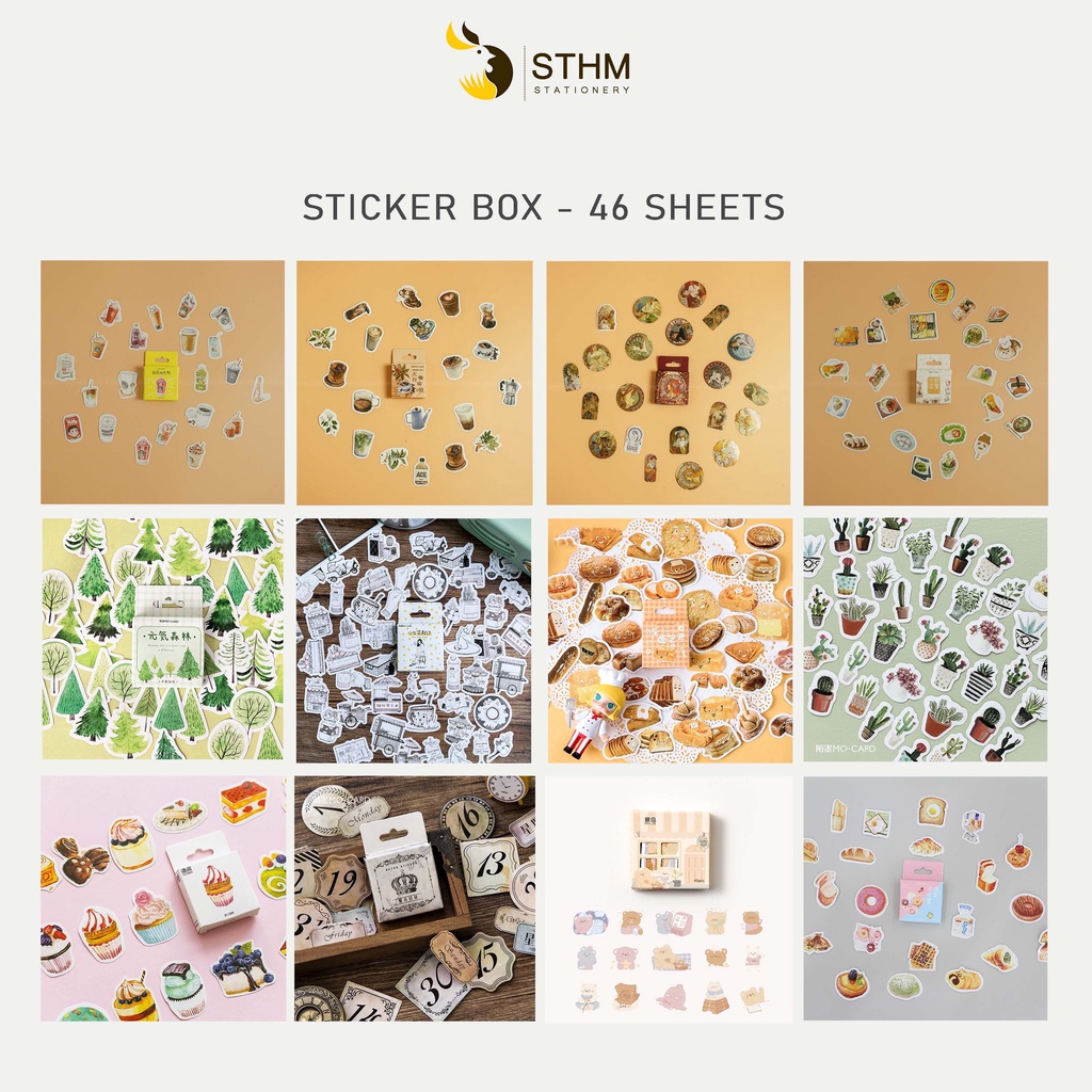 Hộp 45 sticker - STHM Stationery