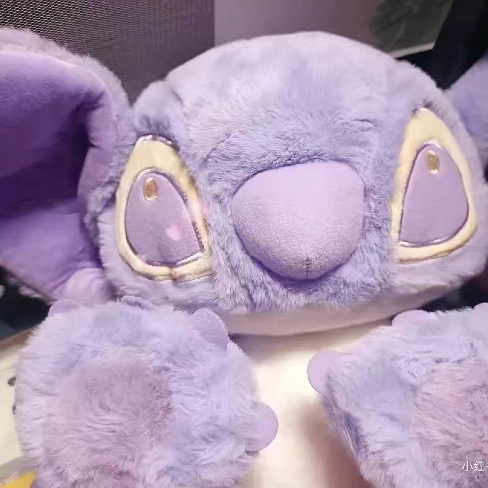 [Hàng Có Sẵn] Búp Bê Nhồi Bông Hình Stitch Màu Tím