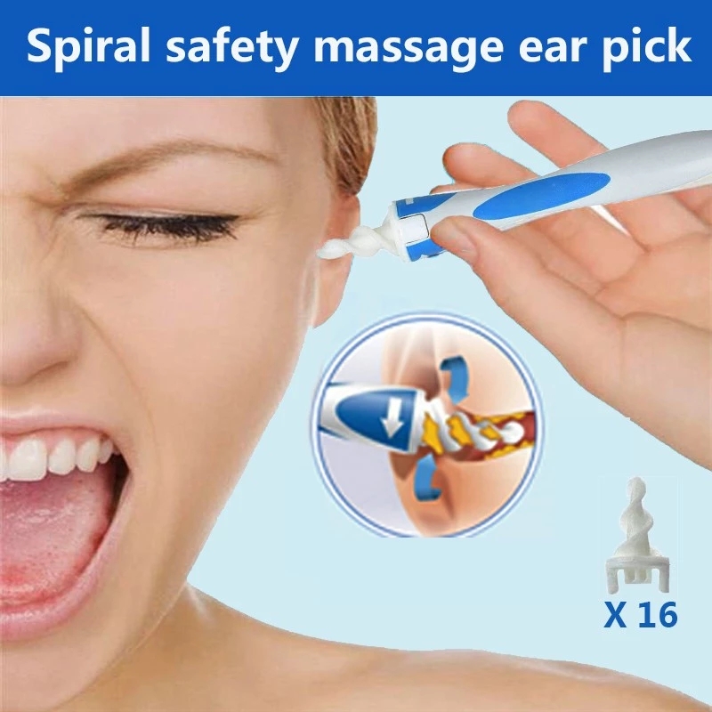 Set 16 Dụng Cụ Lấy Ráy Tai Bằng Silicon Chuyên Dụng