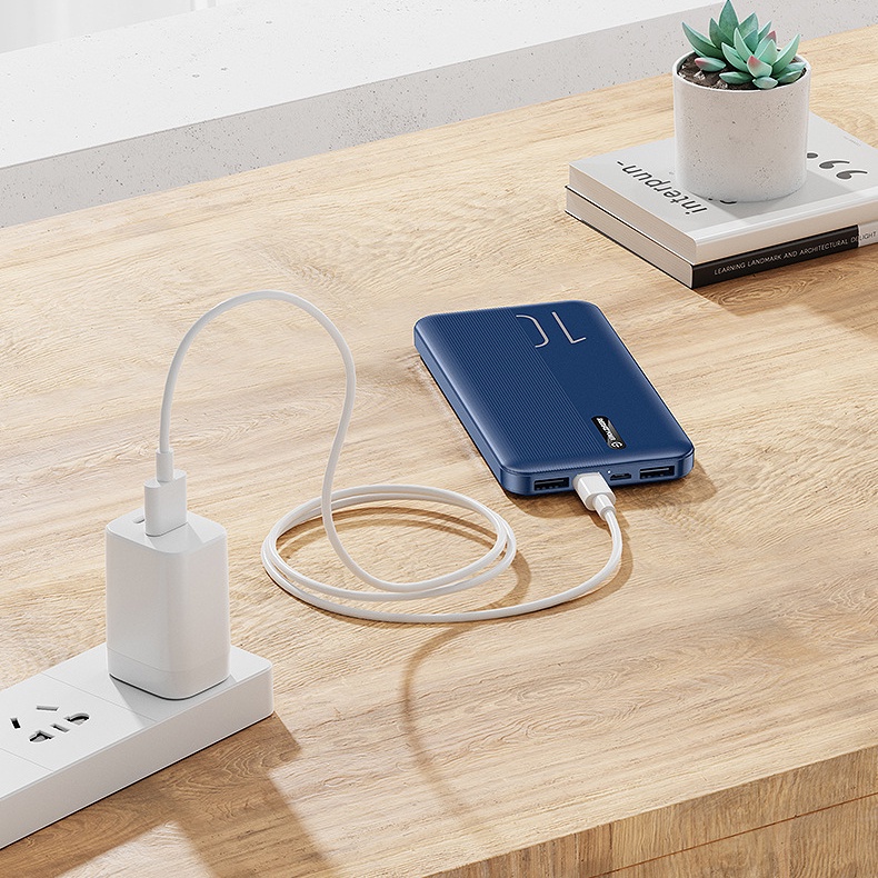 Pin dự phòng Remax RPP-295 Landon Series 10000mAh an toàn đi máy bay- tích hợp 2 input 2 output