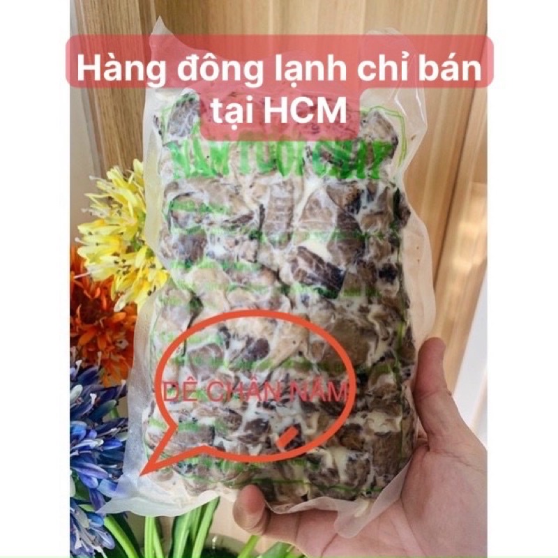 500g THỊT DÊ CHÂN NẤM CHAY/Hàng mới/ Chỉ bán HCM