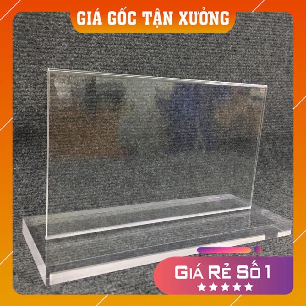 [Giá gốc Tận Xưởng] Kệ mica chức vụ 2 mặt Công an, Đế dày 15mm