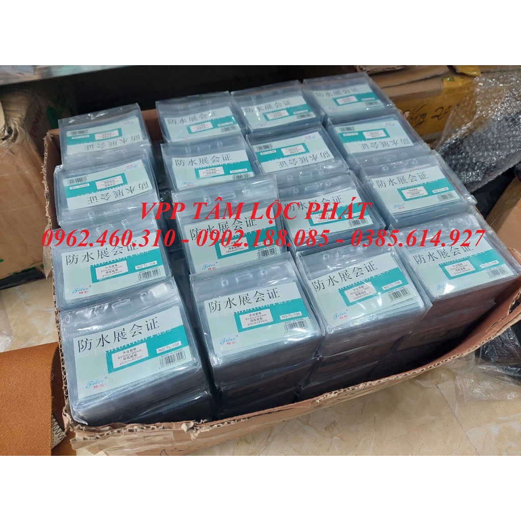 BAO THẺ TÊN,THẺ ĐEO NHÂN VIÊN HỌC SINH CÁC CỠ  - Thẻ 107, 108, 207, 208, 303, 304, 503...