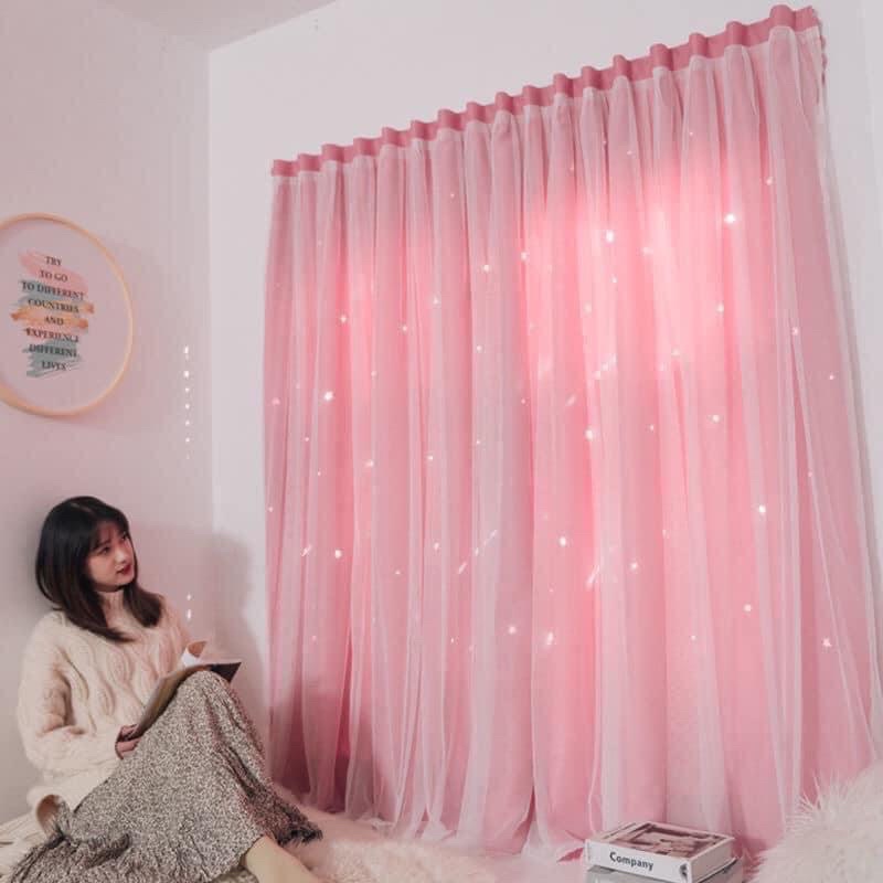 RÈM CỬA DÁN TƯỜNG