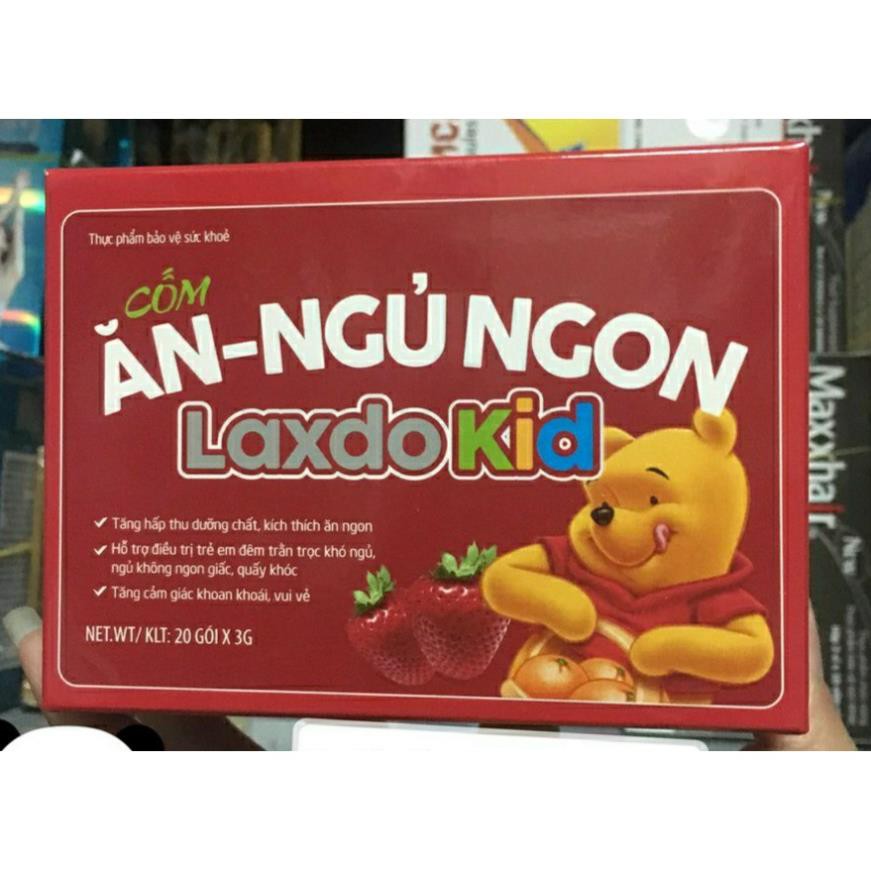 Cốm ăn Ngủ ngon LAXDOKID giúp bé ăn ngon ,ngủ tốt, bé thông minh