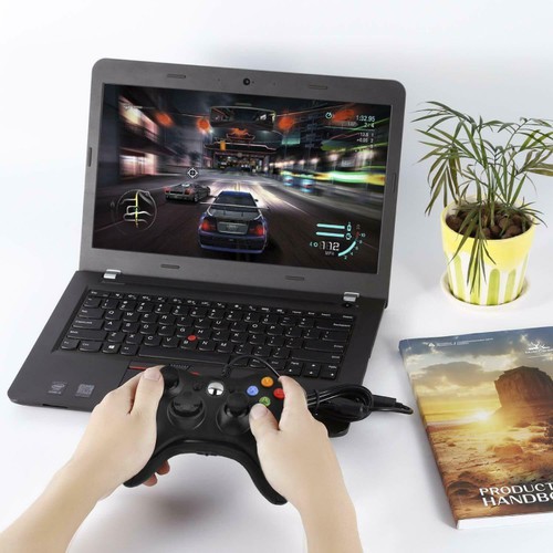 Tay cầm chơi game Xbox 360 hỗ trợ với tất cả các game trên PC