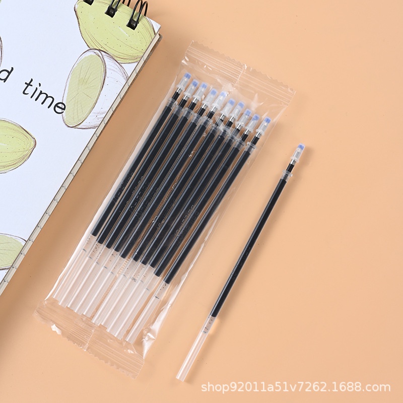 Bút Mực Gel Gp380 Màu Đen Nhanh Khô Dung Lượng Lớn