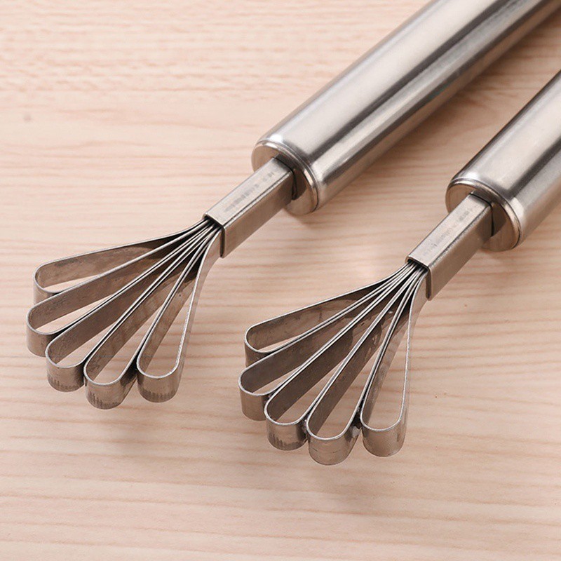 Dụng cụ cạo dừa loại bỏ vảy cá thủy hải sản bằng thép không gỉ tiện lợi cho nhà bếp