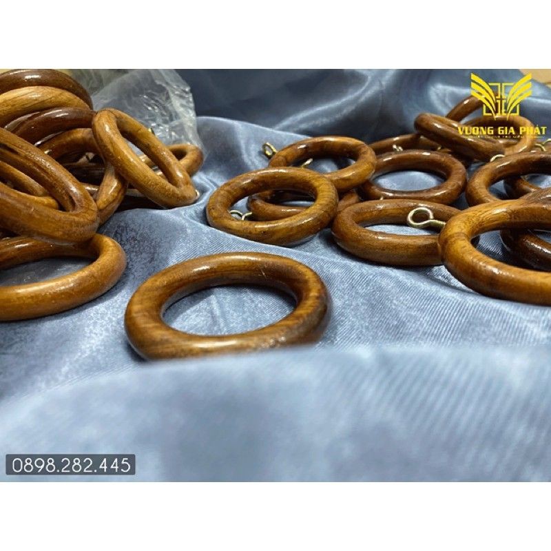 Phụ Kiện Rèm Cửa _ Khoen Tròn , Vòng Tròn Gỗ