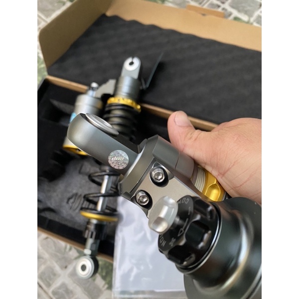 Phuộc Nitron ĐNA mẫu có bình dầu cho Wave Dream đẹp lắm ae ơi