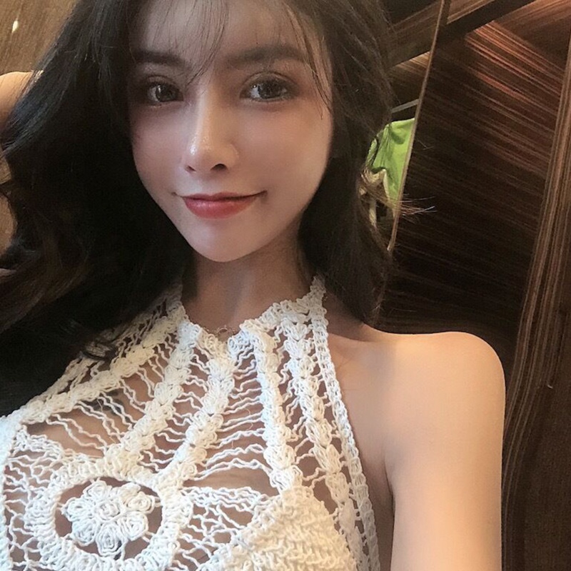 Áo Lót Lửng Hai Dây Hở Lưng Có Mút Đệm Quyến Rũ Dành Cho Nữ Đi Biển