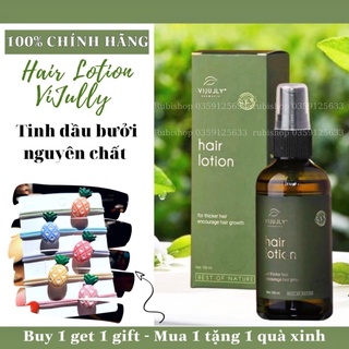 Xịt bưởi Vi Jully, tinh dầu bưởi dưỡng tóc kích mọc tóc, ngăn ngừa rụng tóc 100ml/chai