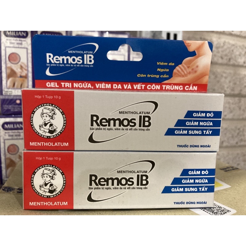 Remos xịt chống muỗi - Remos IB thoa