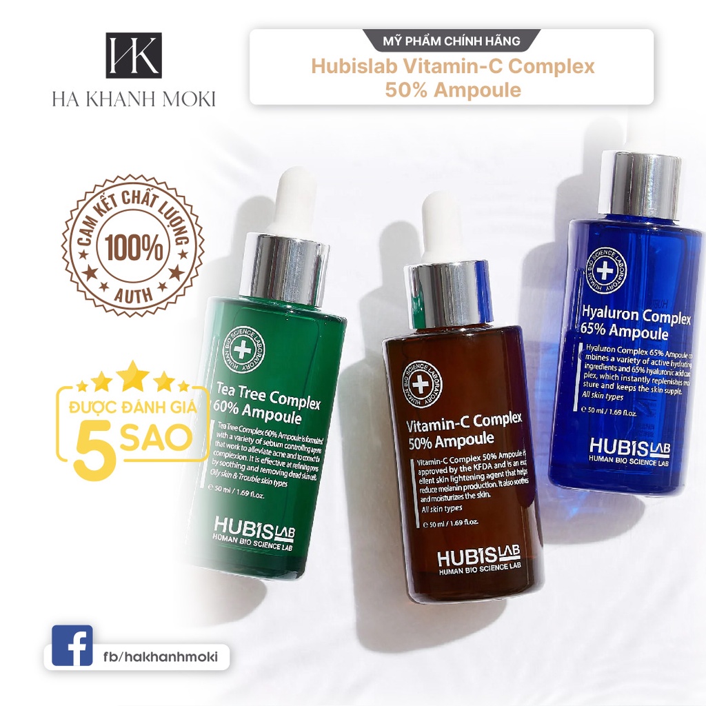 Huyết thanh làm trắng Vitamin C Complex 50% Ampoule