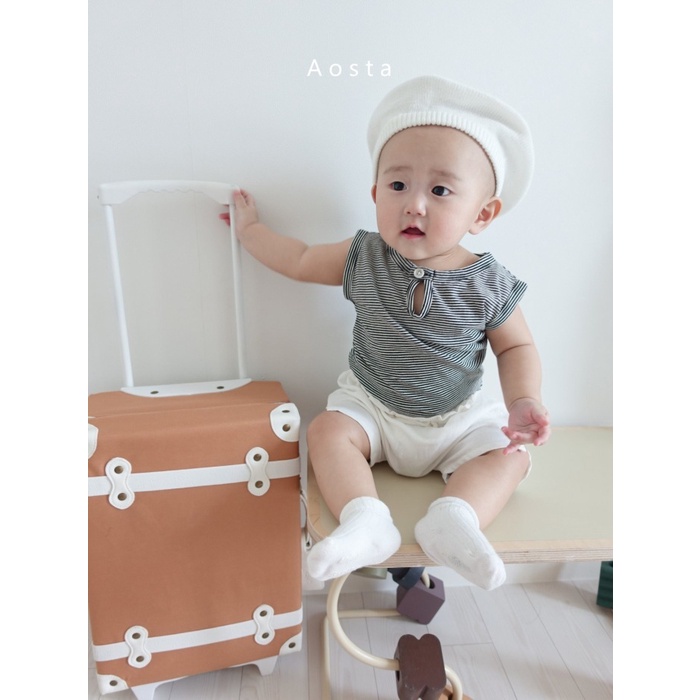 Set bộ ba lỗ chất cotton mềm mại cho bé