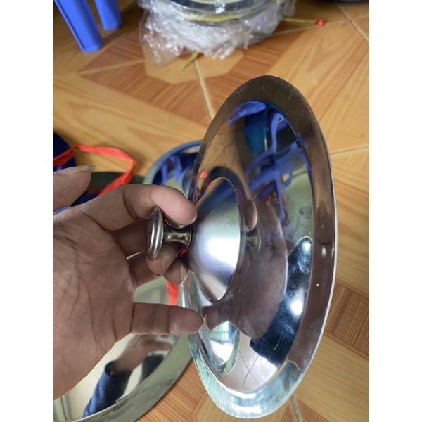 Chũm choẹ, Chập cheng Inox múa lân, cổ vũ bóng đá cuồng nhiệt
