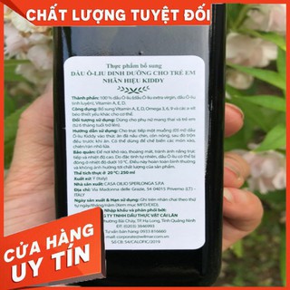 Dầu ăn cho bé Kiddy 250ml (date mới nhất)