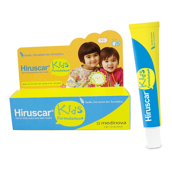 HIRUSCAR KIDS - Giảm sẹo và vết thâm, ngứa dành cho trẻ em [Hiruscar Kid, Hirusca]