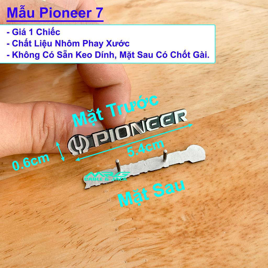 Tem Loa Logo Bose Sony Pioneer Jaguar. Giá 1 Chiếc
