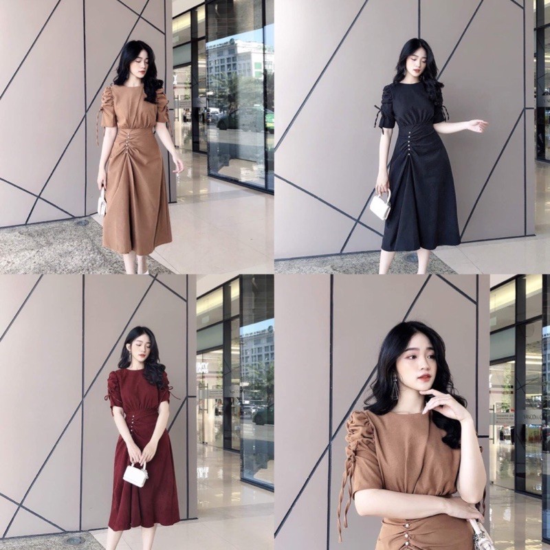 bán sỉ váy đính ngọc li chun tay!!!