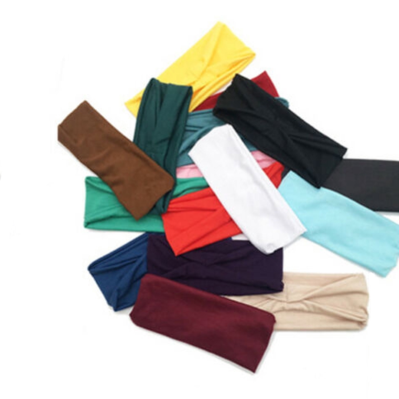 Băng Đô Thể Thao Màu Trơn Thời Trang Cho Nữ