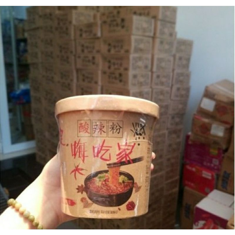 MIẾN TRÙNG KHÁNH 1 HỘP 142gr - CHUẨN LOẠI 1 TM  - chua cay 6 gói gia vị