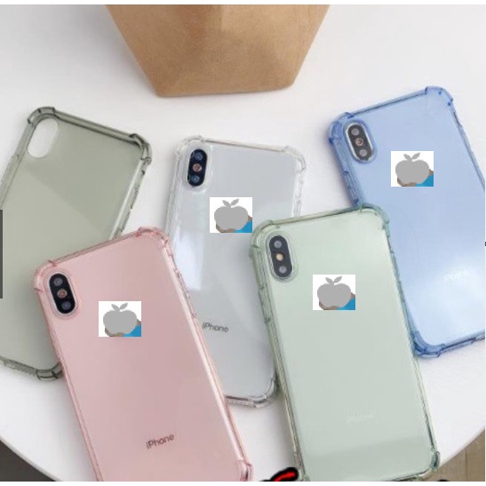 Ốp silicon chống va đập cho iphone x / xs / xs max / 6 -7 -8 / 6P 7P 8P