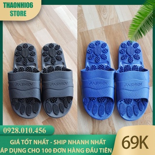 [Hàng mới về] Dép lê nam nữ thiết kế hỗ trợ massage bàn chân