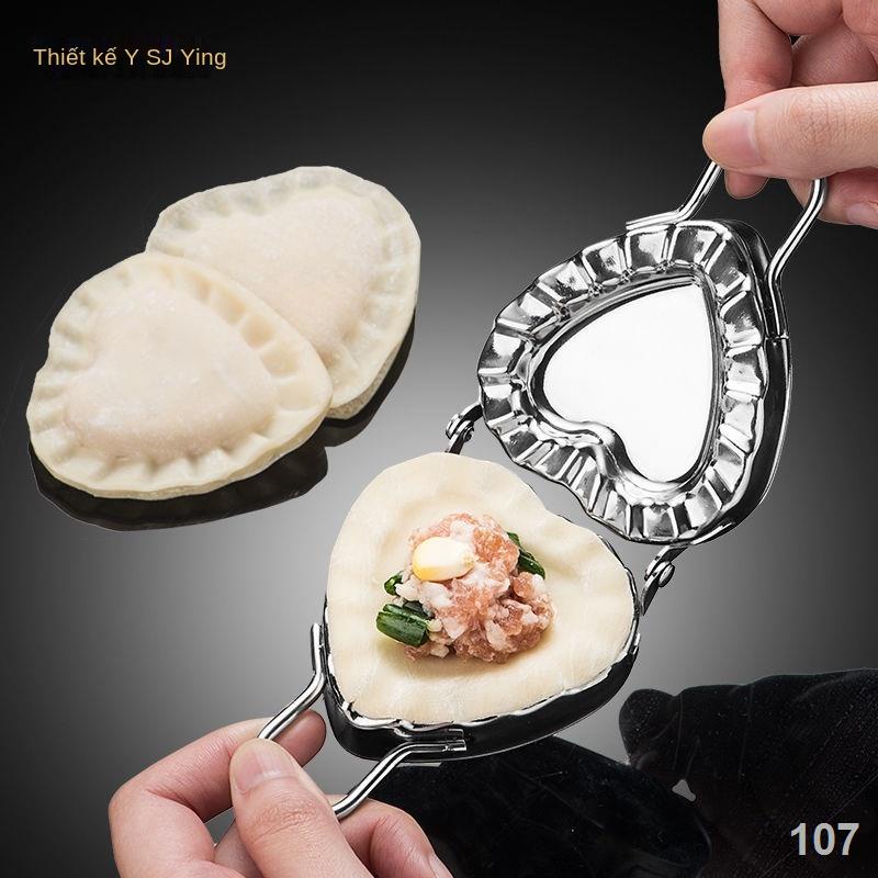 TKhuôn làm bánh bao hình trái tim tình yêu bằng thép không gỉ 304 khuôn công cụ đặc biệt cho gia đình ép bánh bao kiểu m