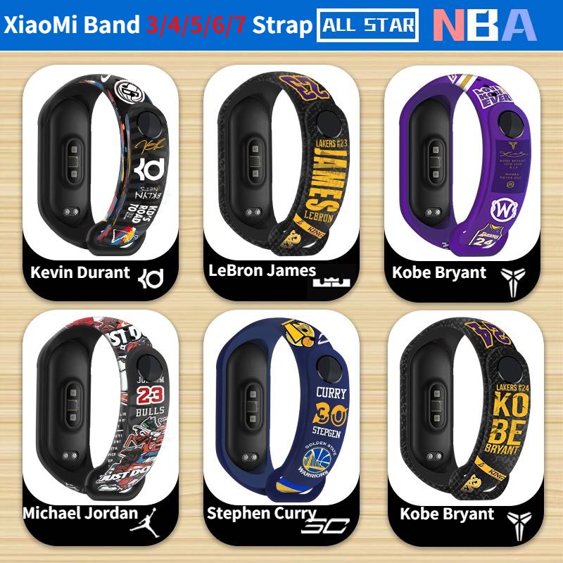 Dây Đeo Thay Thế Cho Đồng Hồ Thông Minh xiaomi band 7 xiaomi band 3 / 4 / 5 / 6 / 7 xiaomi band 5 xiaomi band 6 miband 3 / 4