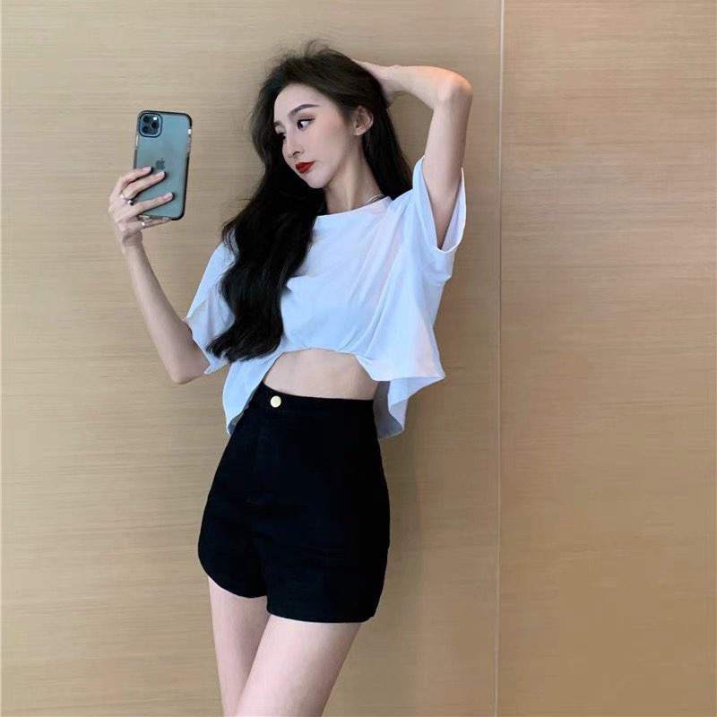 Quần Shorts Kaki dáng ôm m509