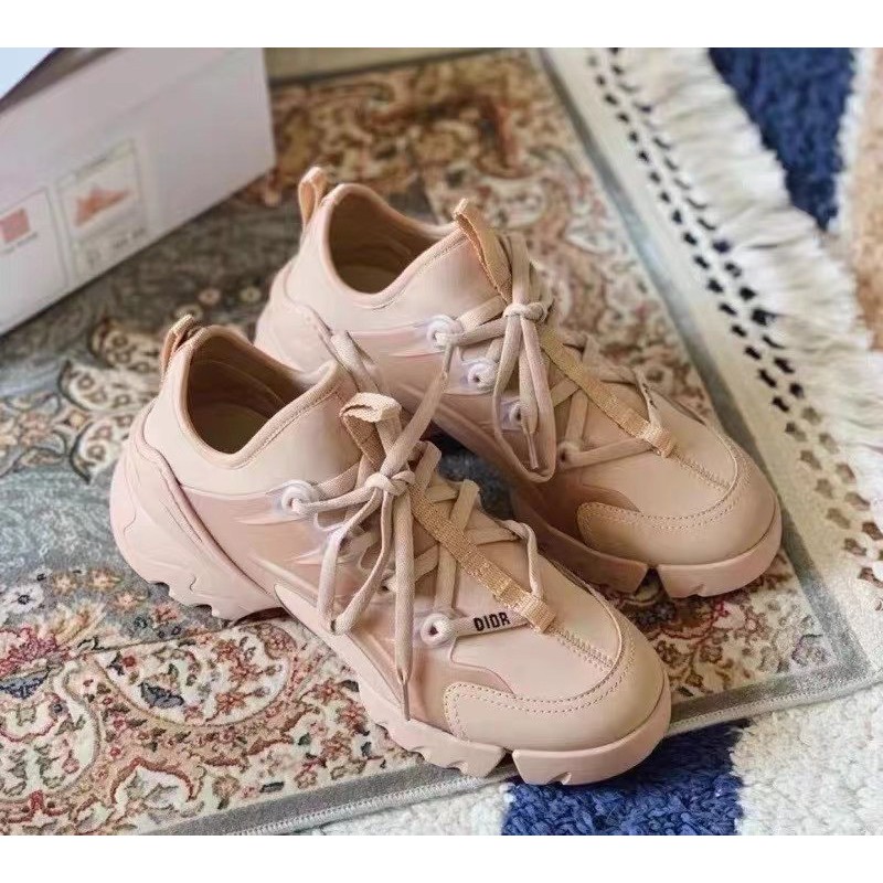 Giày Nữ Sneaker Độn Chân Dior Super Ôm Khít Êm Chân Cực Đẹp