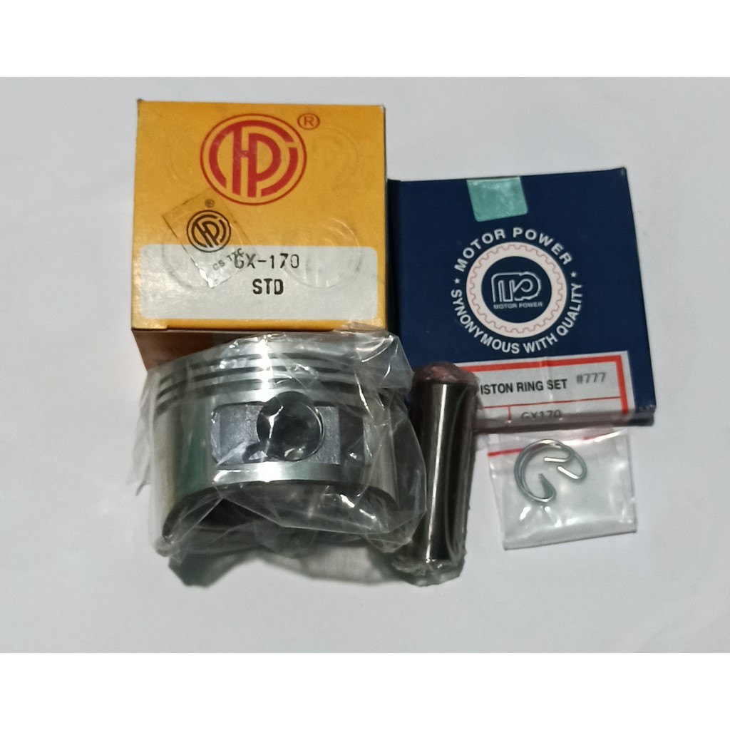 Set Piston, Bạc, Ắc cho động cơ nổ GX110 GX120 GX140 GX160 GX170 GX200 GX240 GX270 GX340 GX390 GX420