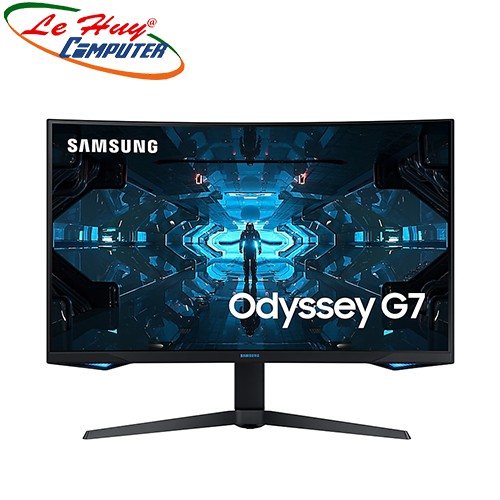 Màn hình cong Samsung Odyssey G7 32" LC32G75TQSEXXV QLED 2K 240Hz G-Sync Chính Hãng