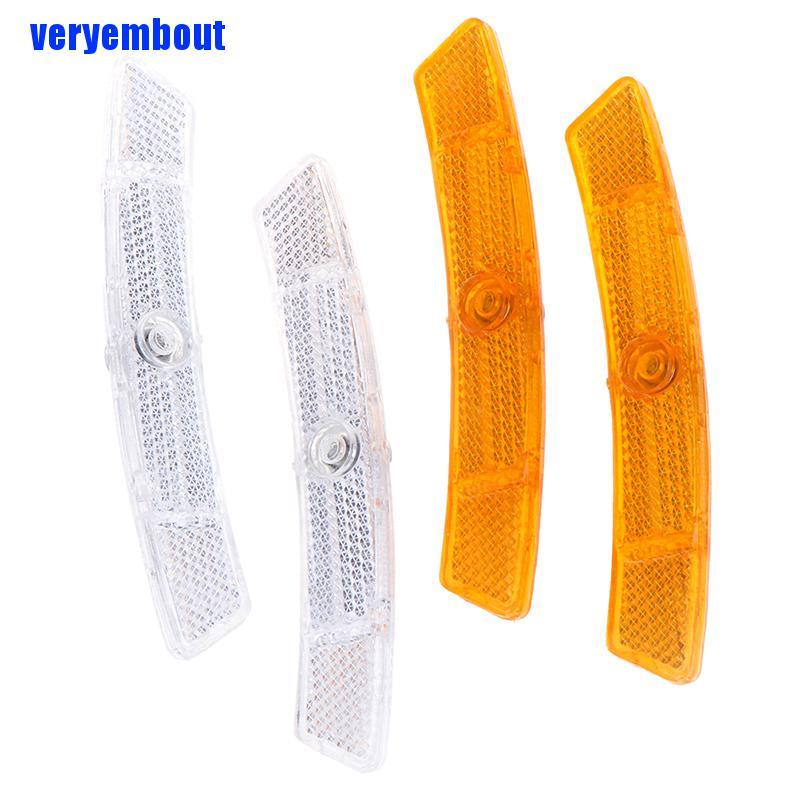 Bộ 2 Ống Phản Quang Cảnh Báo An Toàn Cho Bánh Xe Đạp