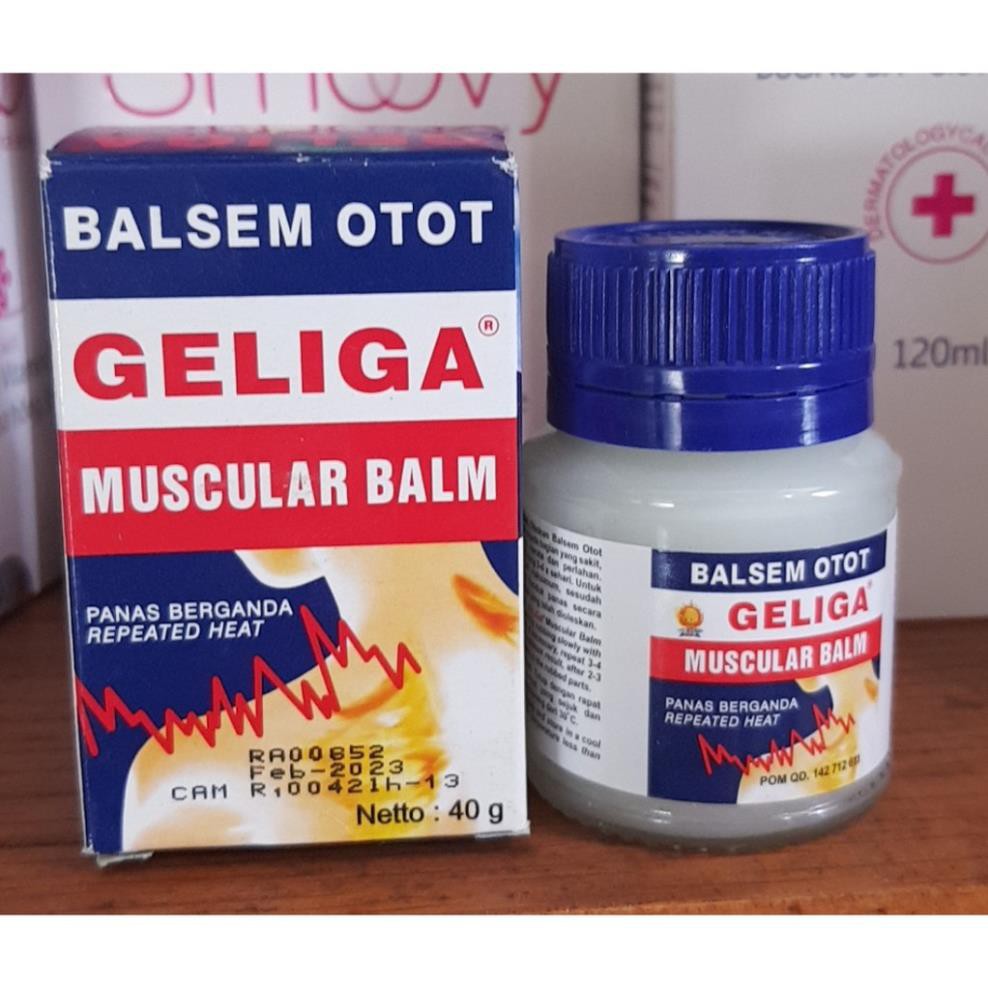 dầu cù là lửa geliga lọ 40gr