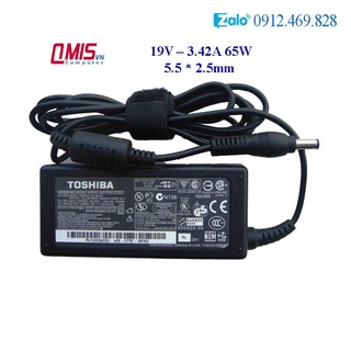 Sạc laptop Toshiba Satellite 19V-3.42A - 65W - 5.5 * 2.5mm