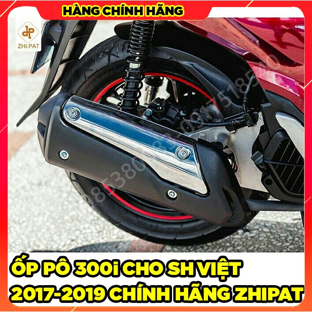 Ốp Pô 300i cho Honda SH 2017, SH2018 , 2019 150i/125i  cao cấp full bõ ZHI.PAT CHÍNH HÃNG