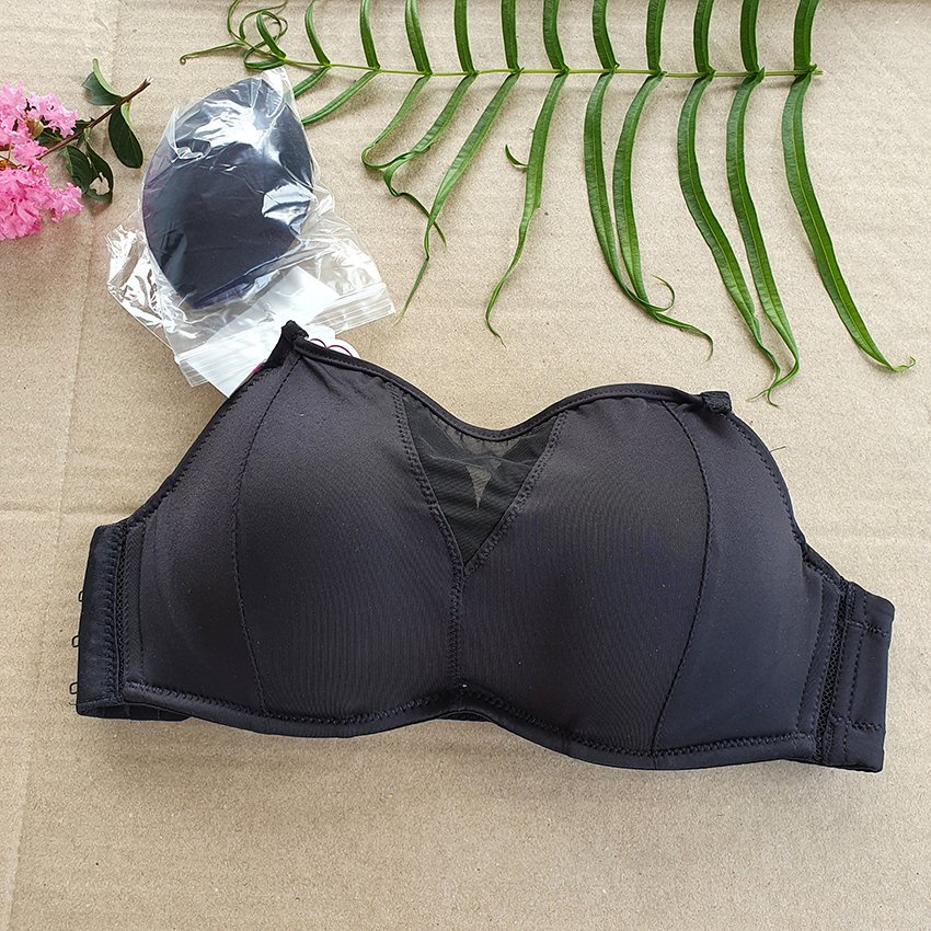Áo lót 8929 quây lưới mút mỏng có gọng