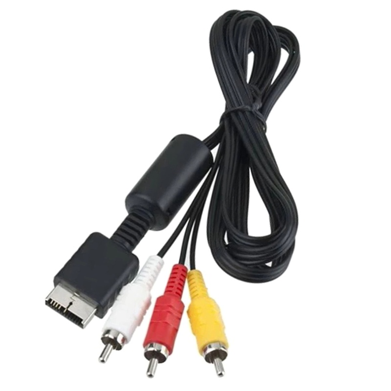 Dây Video AH Video Video Cáp AV Composite RCA AV 2 trong 1 cho bảng điều khiển PS2