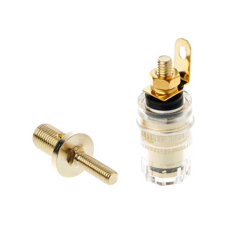 Set 2 Đầu Nối Dây Điện Cách Điện 4mm Chất Lượng Cao