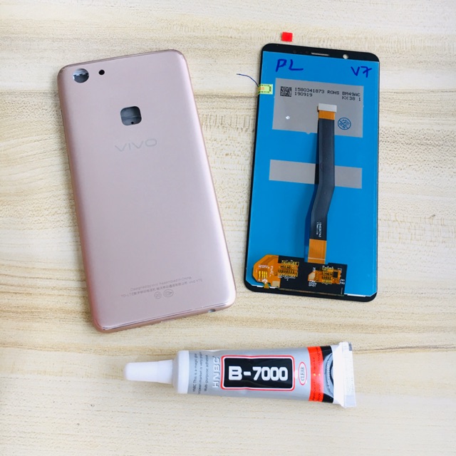 Combo Bộ Vỏ Sườn + Màn Hình Vivo V7 Zin Hàng Cao Cấp (Tặng tuýp keo)