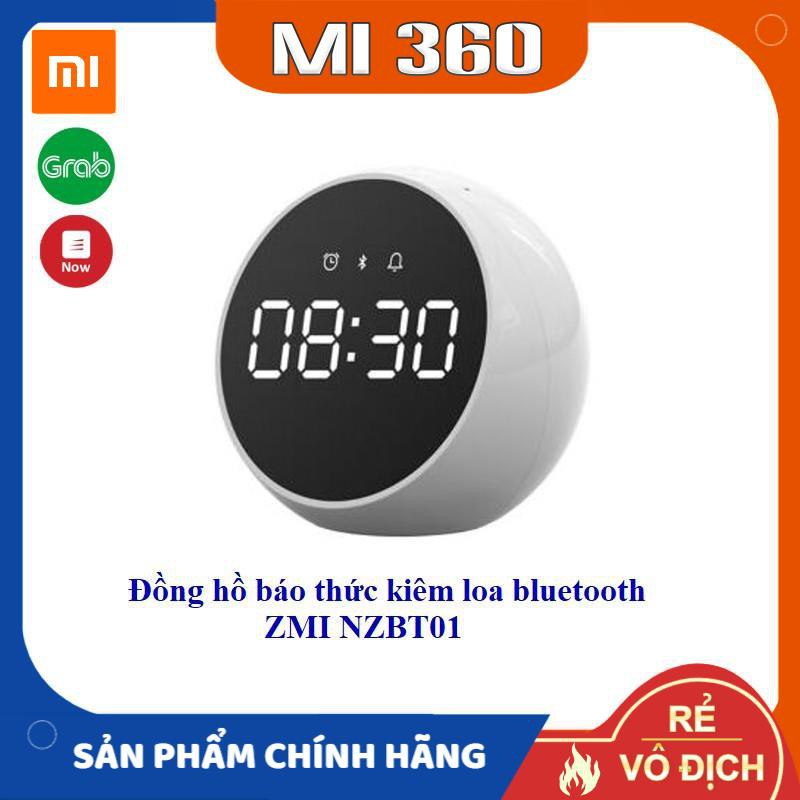 Đồng Hồ Báo Thức Kiêm Loa Bluetooth Xiaomi ZMI NZBT01✅ Hàng Chính Hãng