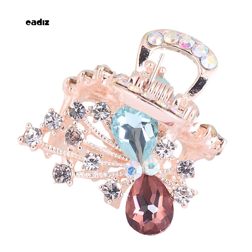 Kẹp Tóc Nơ Đính Đá Lấp Lánh